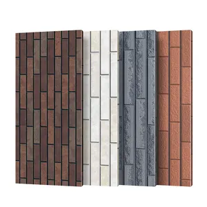 New Self-cleansing A1 Fireproof Cement Board Siding Panel For Hotels Houses College Villas Business Exterior Wall Board