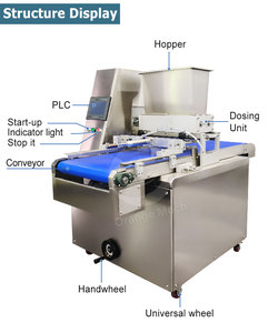 Máy làm bánh quy tự động điện ba màu, kích thước nhỏ, dạng bánh phồng - Product Image 5