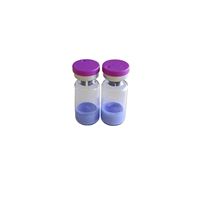Poudre de collagène bleu de haute qualité, peptide GHK-Cu Tripeptide-1, peptide de cuivre pour la beauté, pureté 99,99%, matière première cosmétique