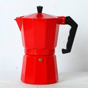 Moka Italiana Acero Cafetière italienne Moka Pot 12 tasses or blanc modifié 6 tasses 450ml <span class=keywords><strong>Cafetiere</strong></span> Moka Pot Cafetière - Product Image 3