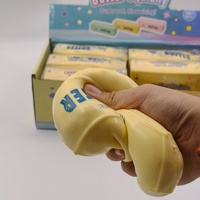 Nouveau style transfrontalier, inspiré des blocs de construction, bâtonnets de fromage, barres de beurre, caoutchouc thermoplastique, non-rétractable, couineur, souple