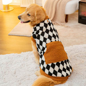 Automne hiver vêtements de luxe pour animaux de compagnie pour grands chiens petites tailles moyennes Style décontracté; Golden Retriever <span class=keywords><strong>Labrador</strong></span> en polyester - Product Image 3