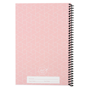 Libreta de registro de cheques y tarjetas de débito, color rosa, con espiral, para seguimiento de cuentas estándar - Product Image 5