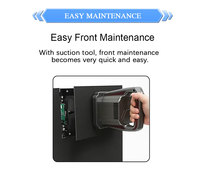 Écran LED P3.91 pliable à six volets pour DJ, design portable, support de table, écran de table pour DJ, mur vidéo LED pour boîte de nuit