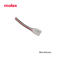 0470541000 Molex Automotive 4 Connecteurs rectangulaires-Boîtiers Adaptateur de prise Contacts en alliage de cuivre Ivoire 0.100 "(2.54mm)