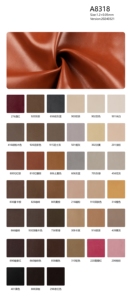 プレミアム1.2mmエンボス加工PUレザー防水耐久性のあるカスタムカラー家具バッグ靴アパレル装飾用ソファウェア - Product Image 6