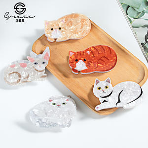 Pinza para el <span class=keywords><strong>Pelo</strong></span> <span class=keywords><strong>de</strong></span> Acrílico Dulce con Estampado <span class=keywords><strong>de</strong></span> <span class=keywords><strong>Gato</strong></span> <span class=keywords><strong>de</strong></span> Dibujos Animados <span class=keywords><strong>de</strong></span> 8cm Accesorios Adorables <span class=keywords><strong>de</strong></span> Animales para Niños Nuevo Producto <span class=keywords><strong>de</strong></span> Agosto Gurex A1-2 - Product Image 2