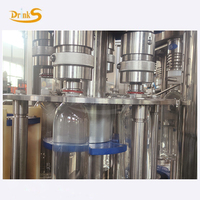 Ligne de production de remplissage d'eau automatique 3 en 1 pour petite entreprise Machine d'embouteillage d'eau minérale pure en plastique