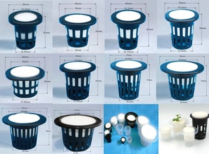 Lưới Nhựa PVC Lưới Nồi Cốc Xốp Chậu Trồng Cây Nhà Kính Nông Nghiệp Thủy Canh Vườn Trồng Rau Không Đất Canh Tác - Product Image 6