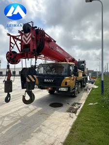 מנופי משאיות כבדות ניידים הידראוליים 50 טון ממותג STC500 משומשים - Product Image 3