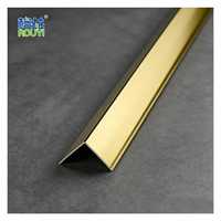 Profilé en aluminium en L de 2,5 mm de haute qualité sur mesure pour carrelage, bordure de carrelage en métal, garniture de carrelage en aluminium