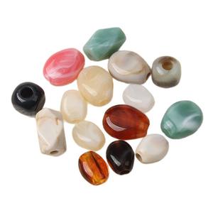 Accesorios de Playa con Cuentas de Resina Estilo <span class=keywords><strong>Calcedonia</strong></span> Suave, Resistentes al Agua para Bikini - Product Image 6