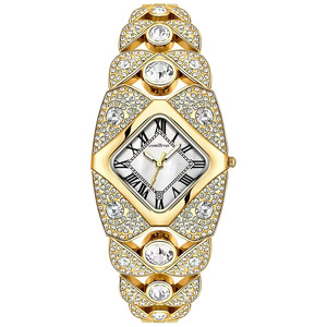 Reloj de Pulsera Elegante y Asequible con Efecto de Diamantes para Mujer, Resistente al Agua 30M, Estilo Vintage, de Cuarzo - Product Image 2