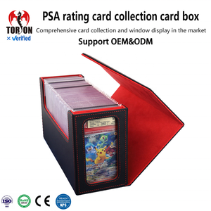   กล่องใส่การ์ด PU Commander 40+ ใบ รุ่น Dragon Shield TCG พร้อมหน้าต่างโชว์การ์ด ปรับแต่งได้ เป็นมิตรกับสิ่งแวดล้อม สำหรับเกมการ์ดสะสม - Product Image 1