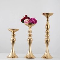 Metallische Galvanisierte Vase für Hochzeitszeremonie, Blumenständer für den Mittelgang, Rostfreies Eisengefäß für Tischblumen und Eventdekoration