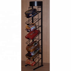 Heavy Duty Tầng Thường Vụ Đúp Sides Dây Kim Loại Điều Chỉnh Kệ Hiển Thị Giá Cho Cửa Hàng Bán Lẻ Lưu Trữ - Product Image 6