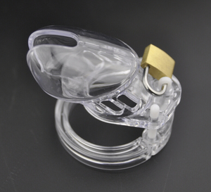 อุปกรณ์ล็อคองคชาตชายแบบพลาสติก ปรับขนาดได้ สำหรับการเล่น BDSM - Product Image 3