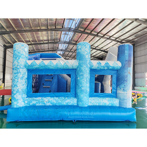 Frozen Themed Inflatable Bounce House Ice Princess Snow Adventure Jumping <strong>Castle</strong> for Kids Birthday Parties - Product Image 2