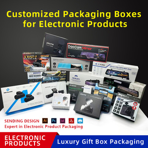 صندوق هدايا فاخر قابل للتخصيص للهواتف المحمولة والكاميرات، مصنوع من الورق المقوى مع طباعة بالأشعة فوق البنفسجية، متوفر بالجملة - Product Image 6