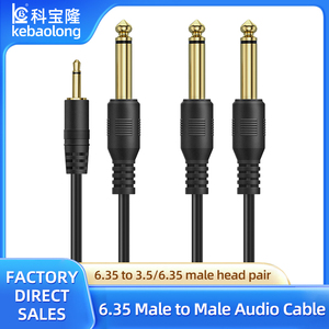 Cable de Audio de 6.35mm a <span class=keywords><strong>XLR</strong></span> Mono/Estéreo, Cable <span class=keywords><strong>XLR</strong></span> a <span class=keywords><strong>Jack</strong></span> de 6.35mm con Cubierta de PVC, Blindado con Trenza, Hembra a Macho - Product Image 4
