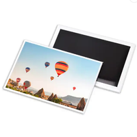 Aimant photo personnalisé, souvenir touristique, aimant magnétique en étain pour réfrigérateur, sac photo magnétique