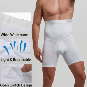 Offre Spéciale hommes compression ceinture Shorts taille formateur ventre ceinture mince n ascenseur perte de poids vêtements de tous les jours - Product Image 3