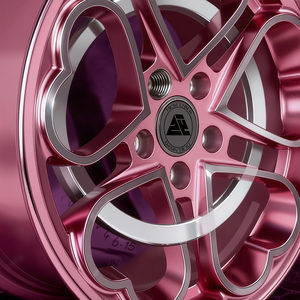 Cerchi in Lega di Alluminio Rosa Forgiati a Cuore, Vendita Diretta dalla Fabbrica SY, 18-22 Pollici, 5x120 con ET 30mm/35mm/40mm, per Honda Civic e Toyota - Product Image 3