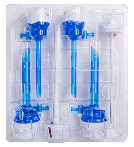 Trocares laparoscópicos desechables de instrumentos quirúrgicos de fabricante chino con kits de trocar 4 cánulas - Product Image 2