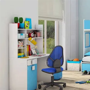 Mesas de lectura de madera para niños, juego de escritorio y silla de diseño a la moda, baratas