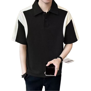 เสื้อโปโลผู้ชายราคาโรงงาน ผลิตตามสั่ง ผ้าโพลีเอสเตอร์ผสมคอตตอน แขนสั้น ใส่สบายๆ สำหรับฤดูร้อน เหมาะสำหรับเล่นกอล์ฟ สั่งซื้อจำนวนมากได้ รับผลิตแบบ OEM - Product Image 1