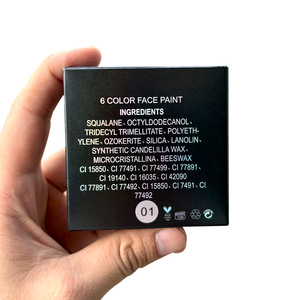เครื่องสำอาง5สีสีเพ้นท์ร่างกายสีน้ำมันศิลปะแต่งหน้าคอสเพลย์ปาร์ตี้แฟลชสักสีทาร่างกาย - Product Image 5