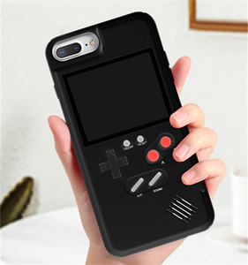 Pantalla a Color 36 <span class=keywords><strong>funda</strong></span> de teléfono de juego clásico para iPhone 6 S 7 8 Plus consola Game Boy <span class=keywords><strong>funda</strong></span> de silicona TPU suave para iPhone X XS Max XR - Product Image 1