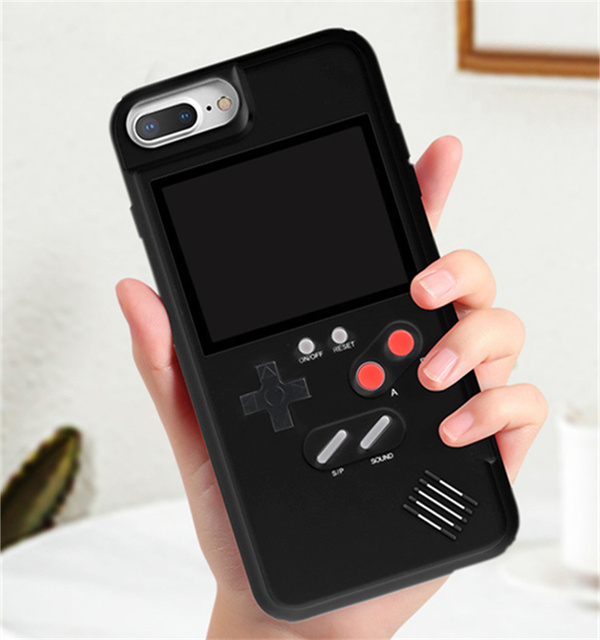 Color Display 36 Classic Game Phone Case for iPhone 6 S 7 8 Plus Console Game Boy Soft TPU Silicone Cover for iPhone X XS Max XR