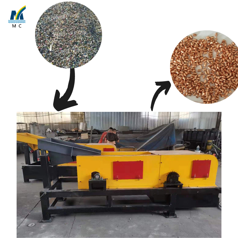 Eddy Current Separator Metal Sorting Machinery
