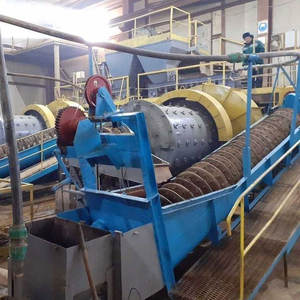 Máquina de Lavado de Arena Espiral de Alta Capacidad con Desbordamiento, Capacidad de 10-300t/h para Construcción y Minería - Product Image 2