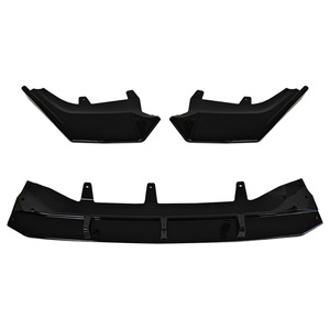 Adatto per BMW <span class=keywords><strong>X1</strong></span> U11 M Sport <span class=keywords><strong>2022</strong></span>+ Paraurti Anteriore, Labbro Anteriore, Spoiler Anteriore Nero Lucido/Fibra di Carbonio, Modifica Esterna - Product Image 6