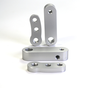 Tùy chỉnh độ chính xác cao mạ điện nhôm cố định các bộ phận dịch vụ gia công CNC - Product Image 1