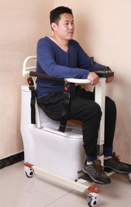 Siège de levage du patient transfert siège de douche médical chaise de toilette fauteuil roulant - Product Image 3