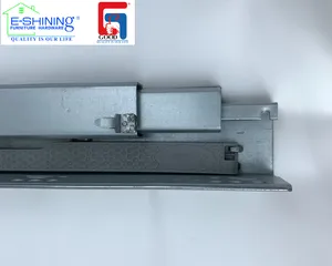 Accesorios para Muebles de Fábrica, Rieles de Cocina, Extensión Telescópica de Cierre Suave, Riel de Cajón Inferior para Gabinete - Product Image 4