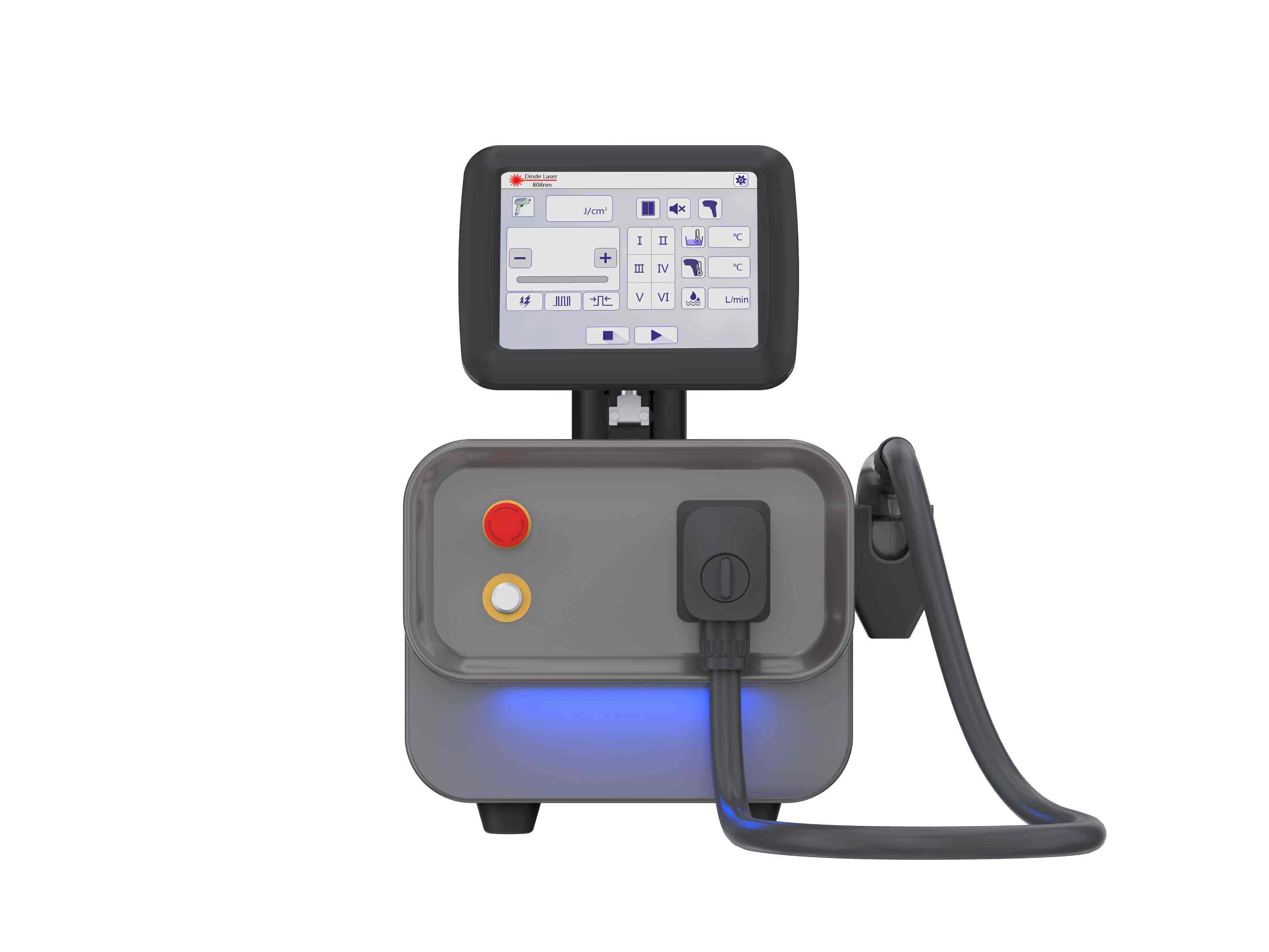 Machine d'épilation au laser à diode