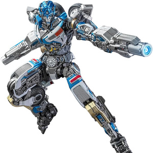 YOLOPARK Transformers AMK PRO Series <span class=keywords><strong>Rise</strong></span> <span class=keywords><strong>of</strong></span> <span class=keywords><strong>the</strong></span> <span class=keywords><strong>Beasts</strong></span> Mirage Figurine d'action 16 cm/6,3 po pour les 15 ans et plus, sans transformation - Product Image 1