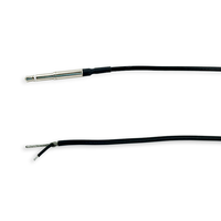 High Sensitivity Red Under Saddle Piezo Pickup Stick Passive Transducer Guitar Accessories for Folk Classical Ukulele Instrument