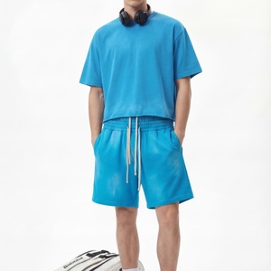 <span class=keywords><strong>T</strong></span>-shirt vierge personnalisé 100 % coton biologique épais, <span class=keywords><strong>T</strong></span>-shirts unis personnalisés, <span class=keywords><strong>T</strong></span>-shirt épais court - Product Image 3