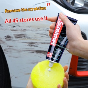 Cire de réparation profonde pour rayures de <span class=keywords><strong>voiture</strong></span> Yi Ju – Polissage de surface de peinture solide, élimine les rayures et les marques – Universel pour voitures noires et blanches en tube - Product Image 5