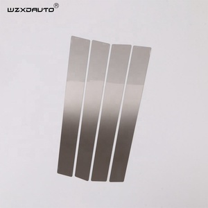 For Vigo 2005 2010 2012 Car <b>Window</b> Pillar <b>Cover</b> Pillars Post Trim Car Steel Molding Sticker - Product Image 4