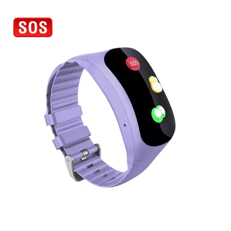 Free SDK API sos calling watches for elderly smart tracker lte 4G sos gps watch elderly seniors