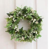 Luxe geconserveerde bloemen hangende kerstkrans op maat gemaakte kleur afstudeer- Moederdag Valentijnsdag binnendeurdecoratie