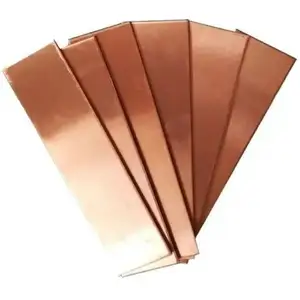 Factory price flat copper sheets 18 gauge copper sheet