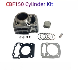 Pièces de moto, chemise de cylindre de moteur de moto CBF150 XR150L, compatible avec Honda, piston de 57,3 mm - Product Image 2