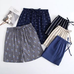 Custom Soft 2022 New Spring Summer Plaid pigiama <span class=keywords><strong>Bottoms</strong></span> pantaloni scozzesi da uomo pantaloncini per il tempo libero a casa sport pantaloni larghi di base - Product Image 3